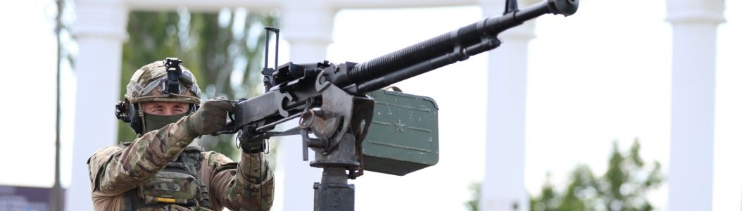 CC BY 4.0/ © Photo by National Police of Ukraine (Mobile fire team of Rapid Operational Response Unit of Ukrainian police, which shoots Russian drones in Kherson region, 26 June 2024.)