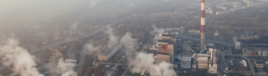 ©  Marcin Jozwiak/Unsplash (White smoke coming out from building in Germany, 
published on February 22, 2020.)
